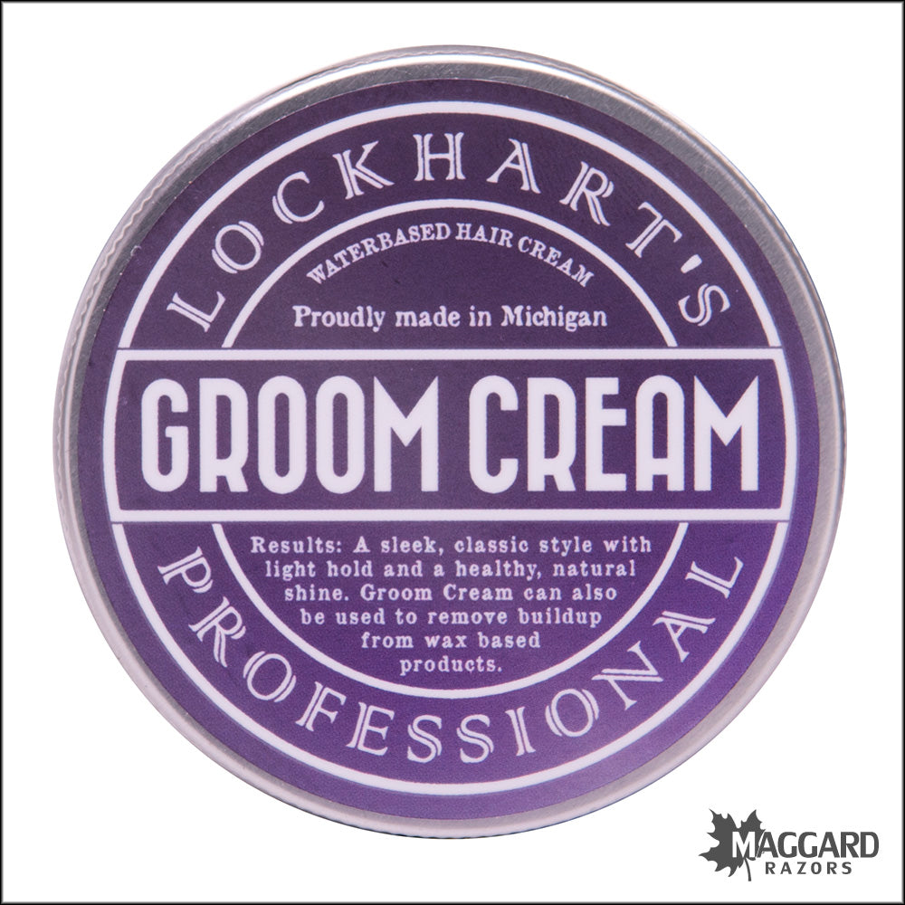 Lockhart's Professional Groom Cream, Artisan Made 3.4oz - Light