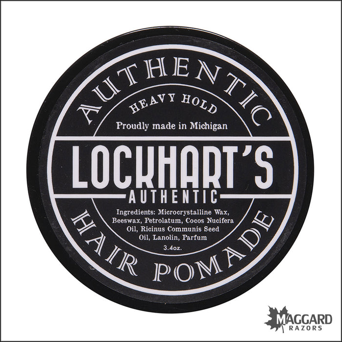 Lockhart's Oil Based Artisan Hair Pomade, 4oz - Heavy Hold
