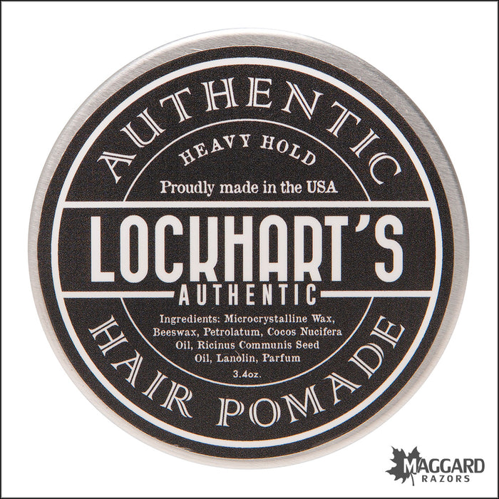 Lockhart's Oil Based Artisan Hair Pomade, 3.4oz - Heavy Hold