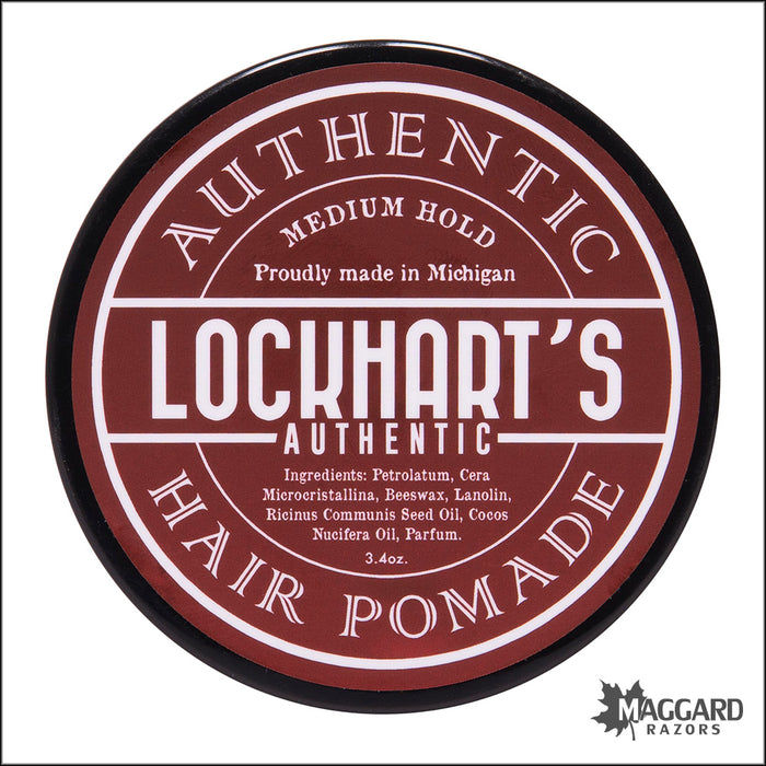 Lockhart's Oil Based Artisan Hair Pomade, 3.4oz - Medium Hold