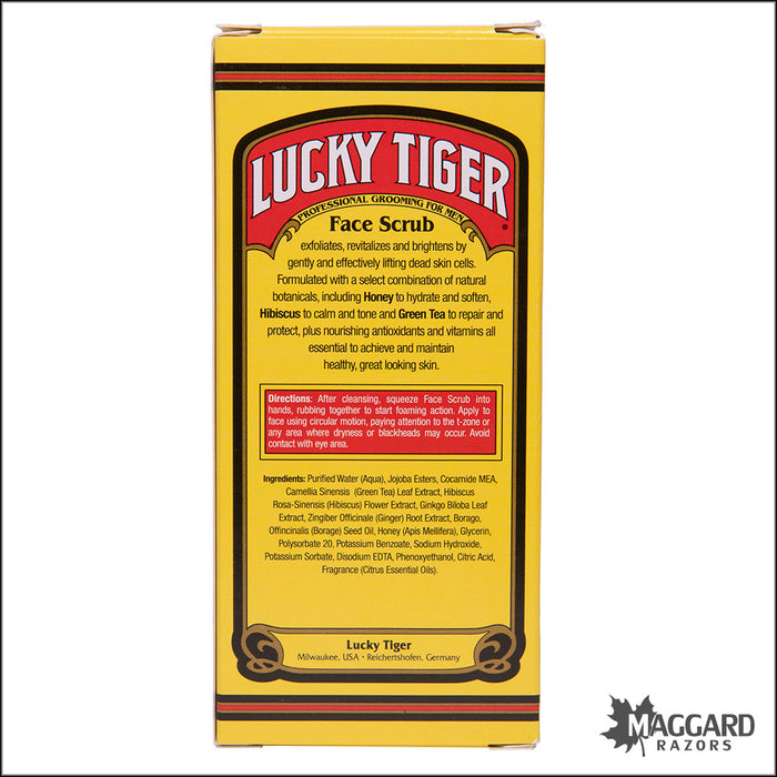 Lucky Tiger Face Scrub, 5oz