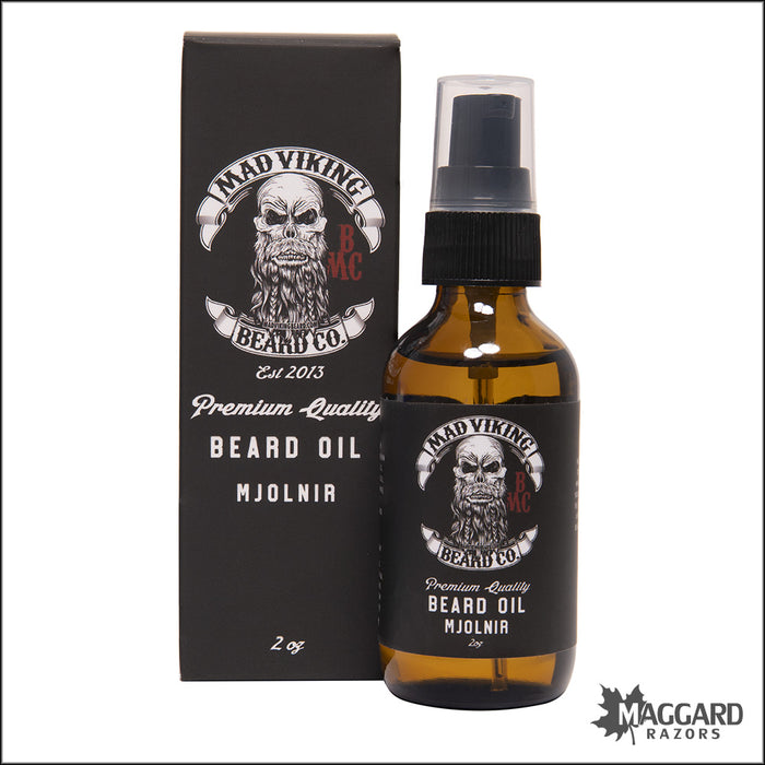 Mad Viking Beard Co. Mjolnir Beard Oil, 2oz