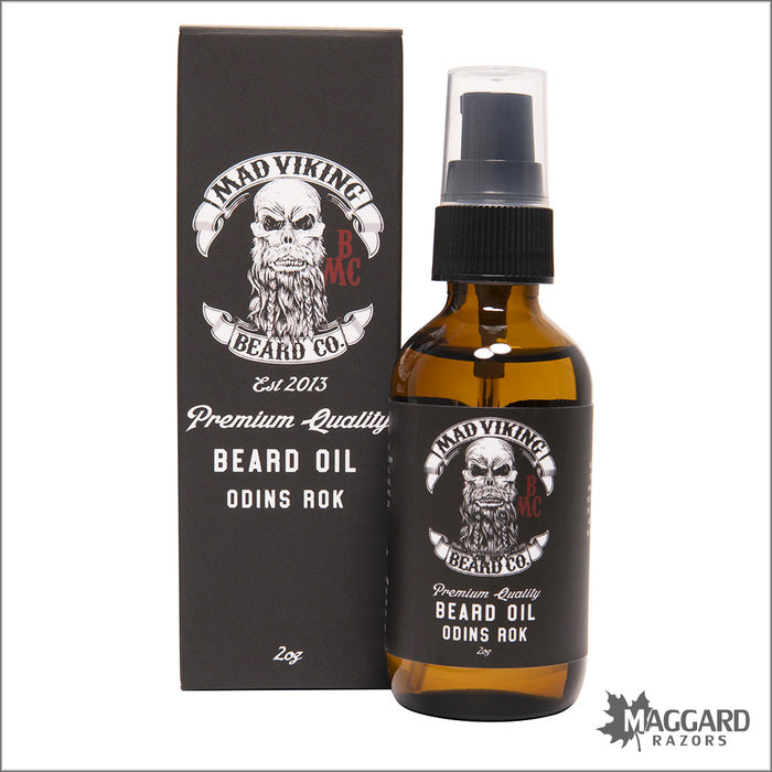 Mad Viking Beard Co. Odin’s Rök Beard Oil, 2oz