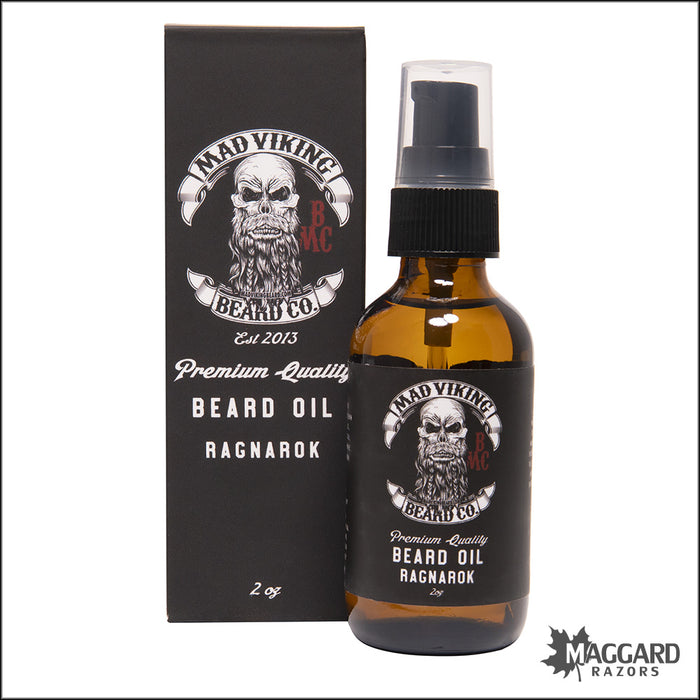 Mad Viking Beard Co. Ragnarok Artisan Beard Oil, 2oz