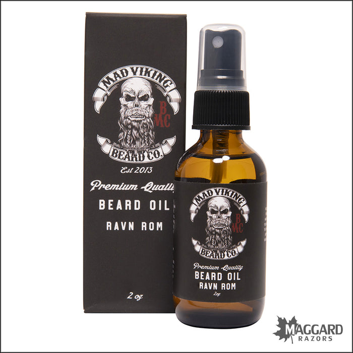 Mad Viking Beard Co. Ravn Rom Beard Oil, 2oz