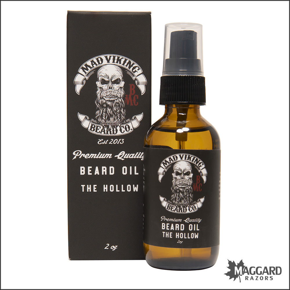 Mad Viking Beard Co. The Hollow Beard Oil, 2oz — Maggard Razors