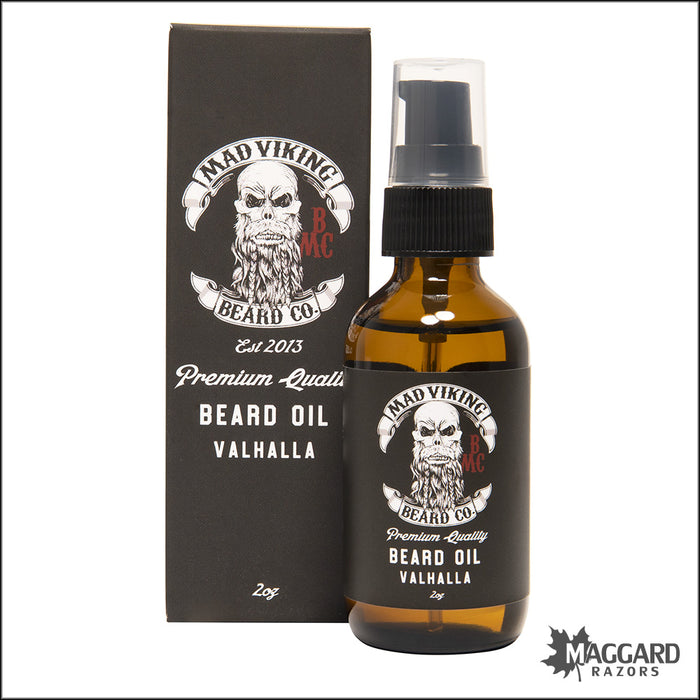 Mad Viking Beard Co. Valhalla Artisan Beard Oil, 2oz
