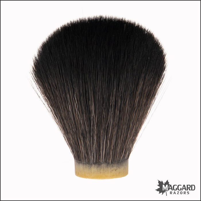 Maggard Razors Shaving Brush Knot 22mm Black Fiber Synthetic