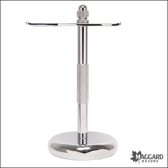 Maggard Razors 25mm Chrome Razor & Brush Stand
