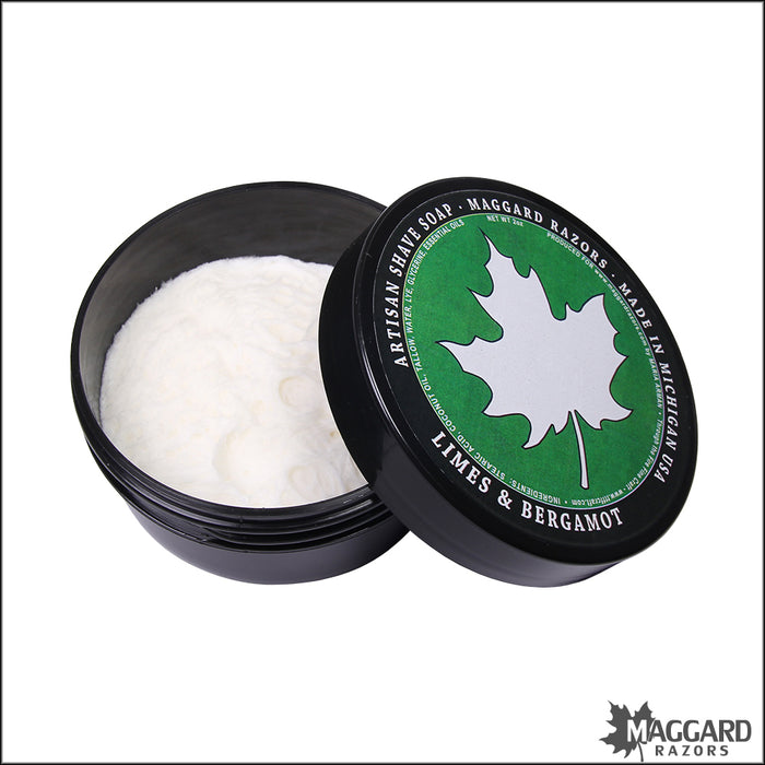 [SPECIAL] Beginner Kit with Gray Razor &  2oz Limes & Bergamot Soap