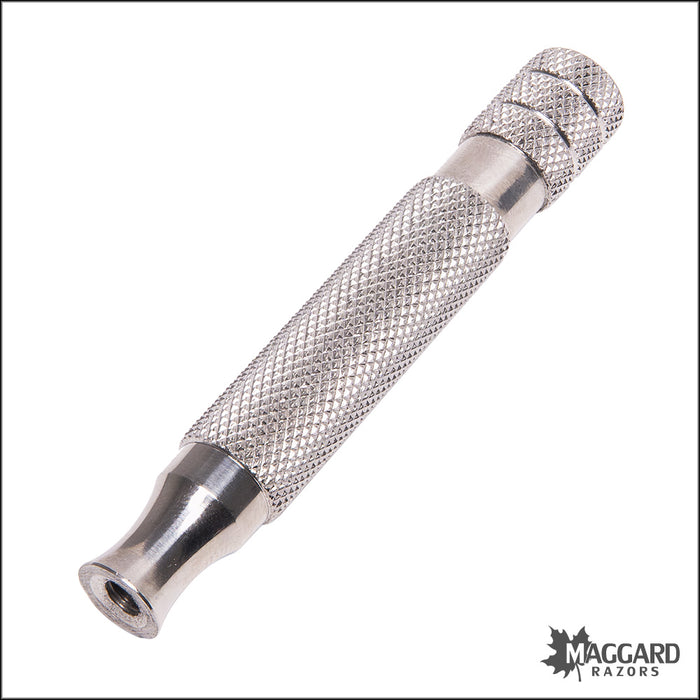 Maggard Razors DE Safety Razor MR11 Stainless Steel,  Handle Only
