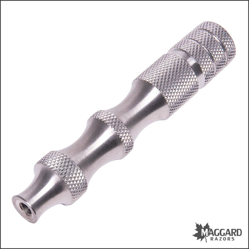 Maggard Razors DE Safety Razor MR5 Stainless Steel, Handle Only