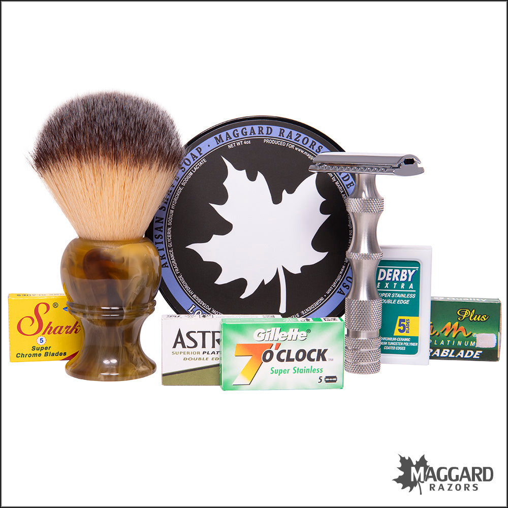 (Multiple) Maggard Razors Standard Wet Shaving Starter Kit