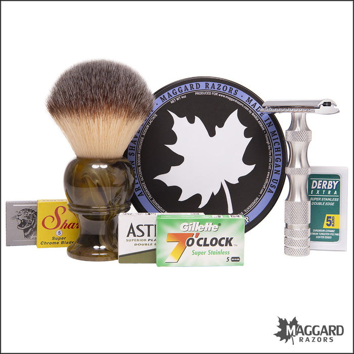 Maggard Razors Standard Wet Shaving Starter Kit