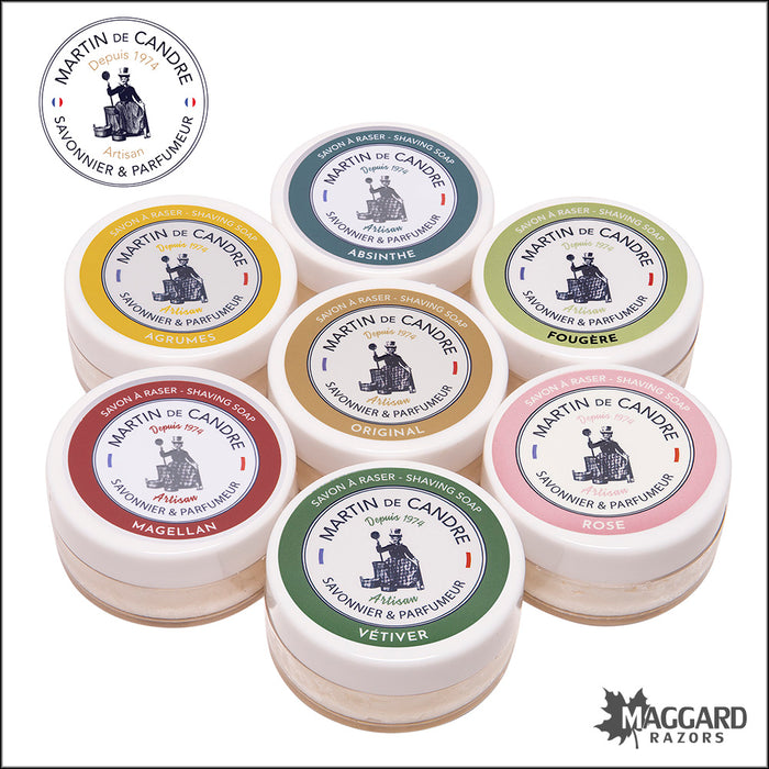 Martin de Candre Artisan Shaving Soap Samples