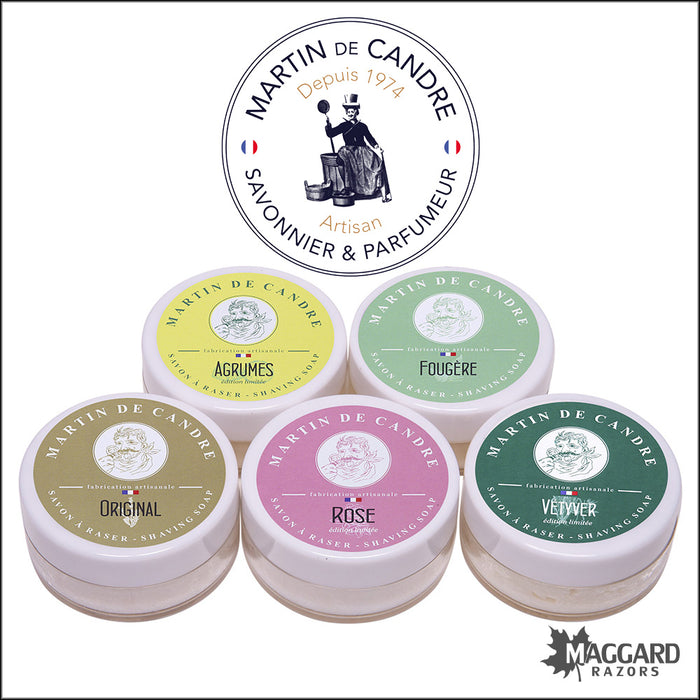 Martin de Candre Artisan Shaving Soap Samples