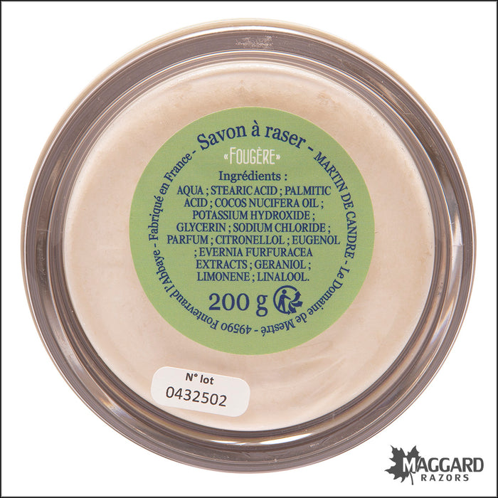 Martin De Candre Fougère Artisan Shaving Soap, 200g