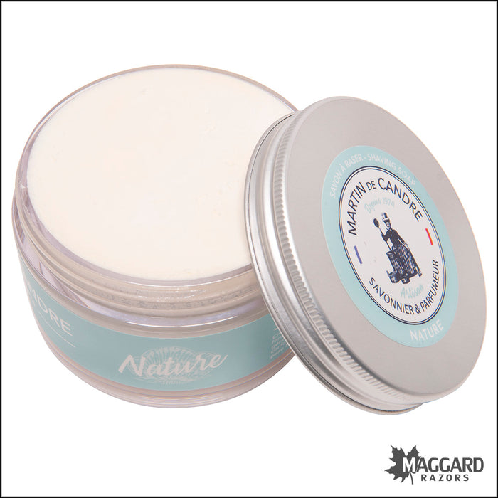 Martin De Candre Nature Artisan Unscented Shaving Soap, 200g