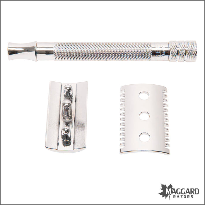 Merkur 25C Long Handle Open Comb DE Safety Razor