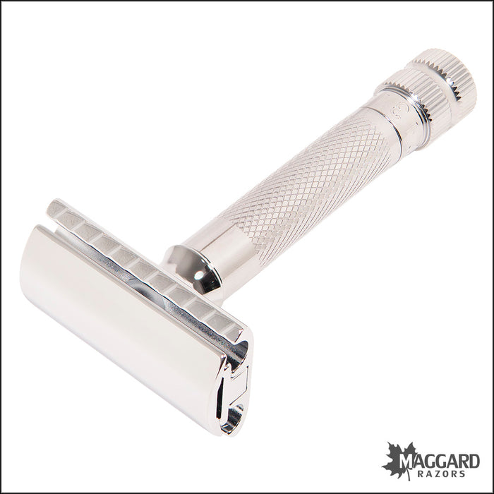 Merkur 34 ADJ Closed Comb Adjustable DE Safety Razor, Chrome