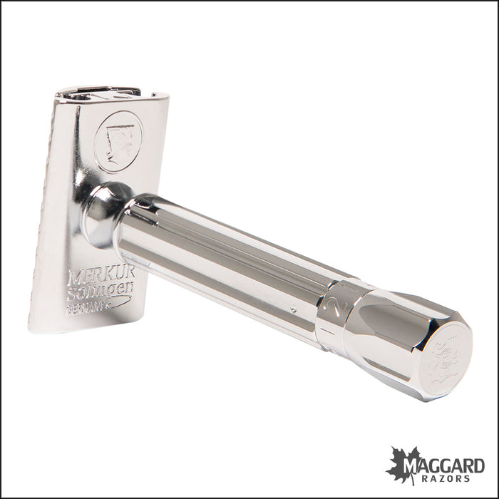 Merkur 500 Progress Chrome Adjustable Closed Comb DE Safety Razor
