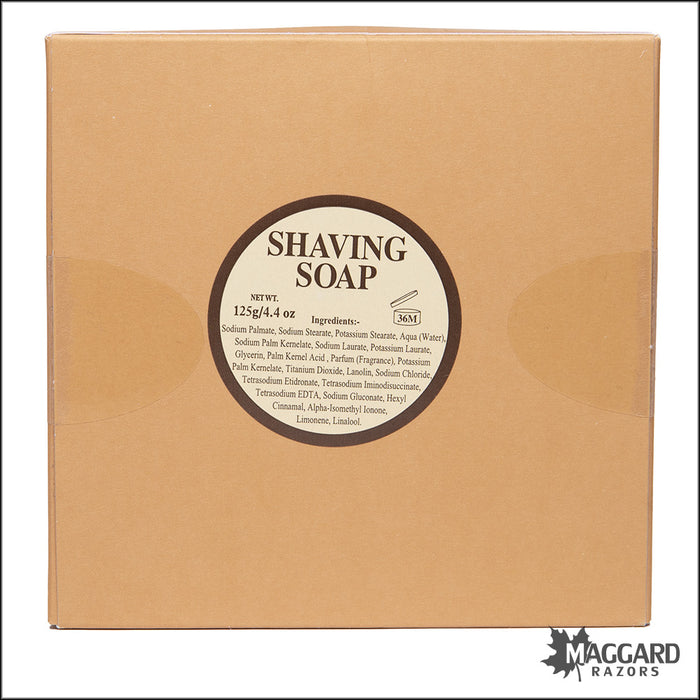 Mitchell’s Wool Fat Shaving Soap with Ceramic Bowl, 4.4oz
