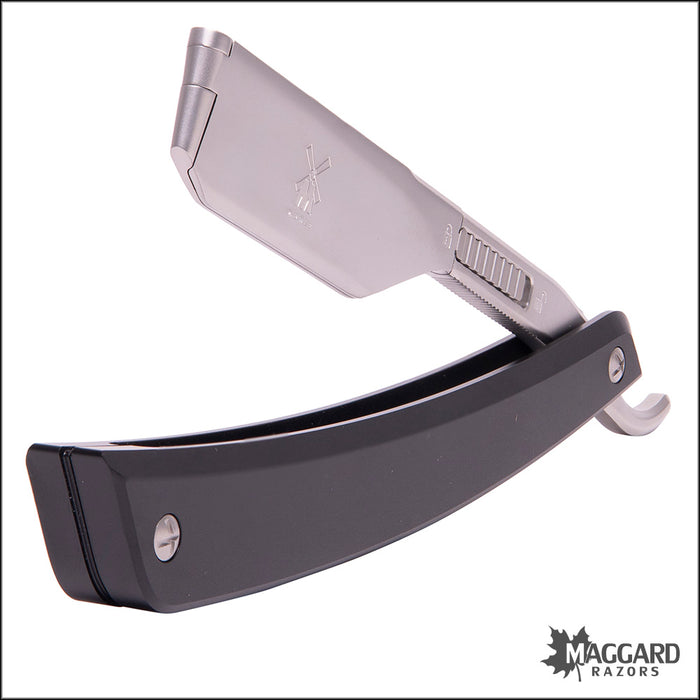 M Pro Razor Muhle Enthusiast Pro Shavette Replaceable Blade Straight Razor with Bl ...
