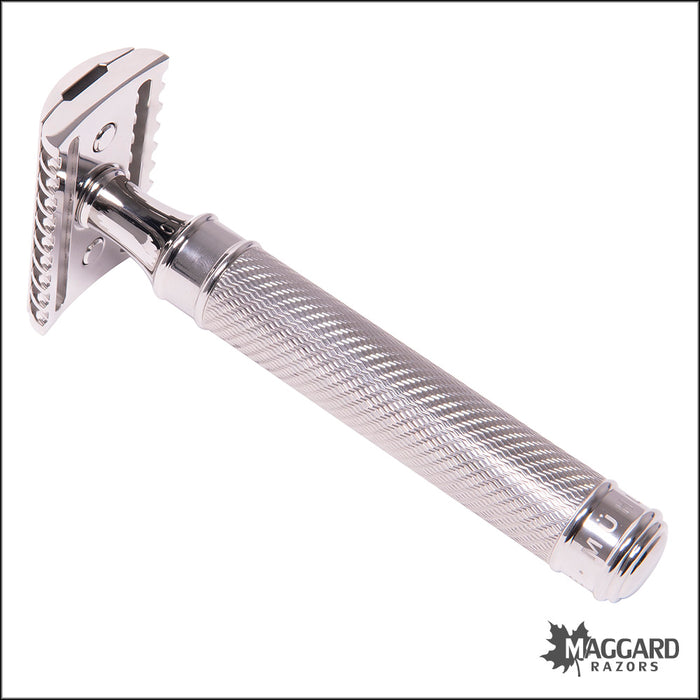 Muhle R41GS Traditional Large Stainless Steel Open Comb DE Safety Razo ...