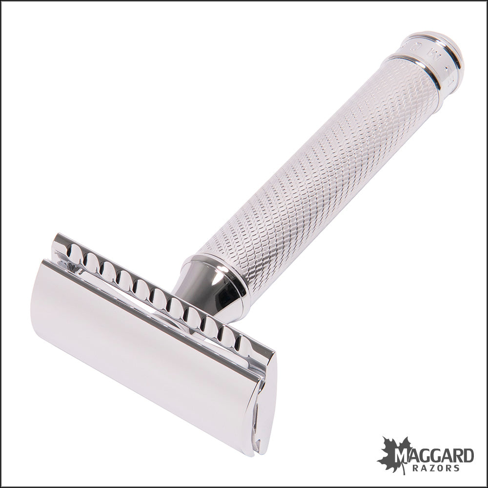 Muhle R89 Chrome Handle Closed Comb DE Safety Razor — Maggard Razors