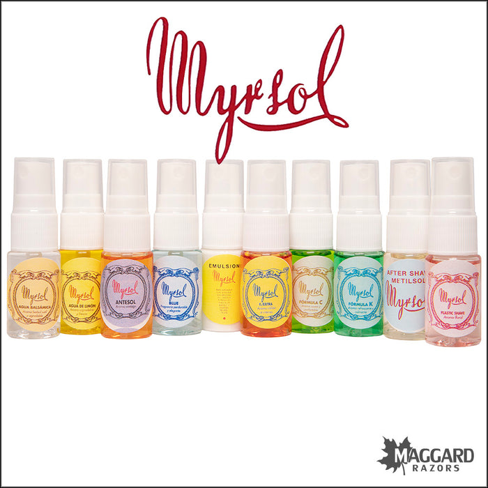 Myrsol Aftershave Splash Samples, 12ml