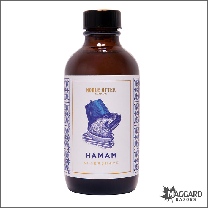 Noble Otter Soap Co. Hamami Aftershave Splash, 4oz