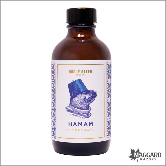 Noble Otter Soap Co. Hamami Aftershave Splash, 4oz