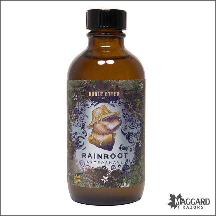Noble Otter Soap Co. Rainroot Aftershave Splash, 4oz