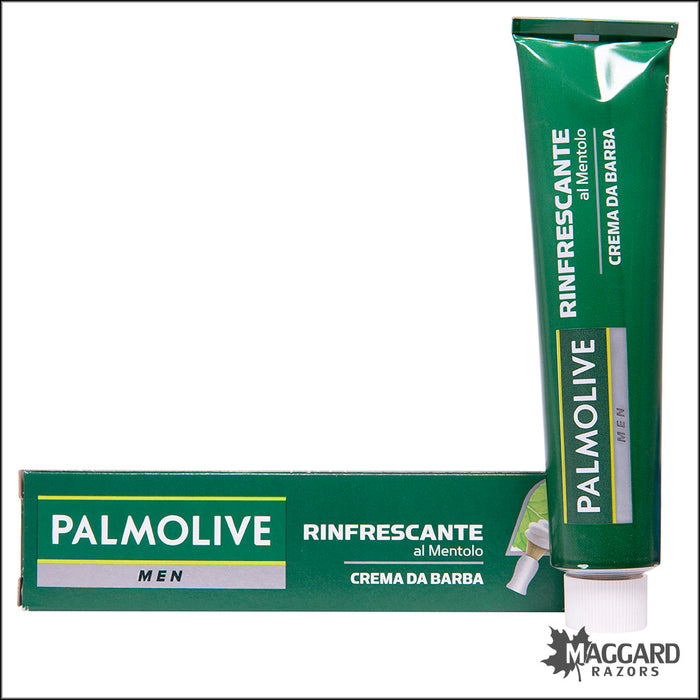 Palmolive Rinfrescante Menthol Shaving Cream in Tube, 100ml