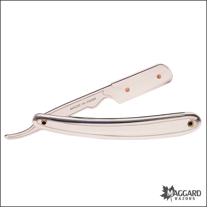 Parker SR1 Stainless Steel Handle Replaceable Blade Shavette Straight Razor