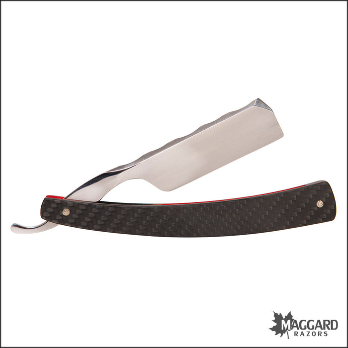 NEW Ralf Aust 123NCB-A-K-E - 6/8" Square Point, Carbon Fiber Scales, Professionally Honed