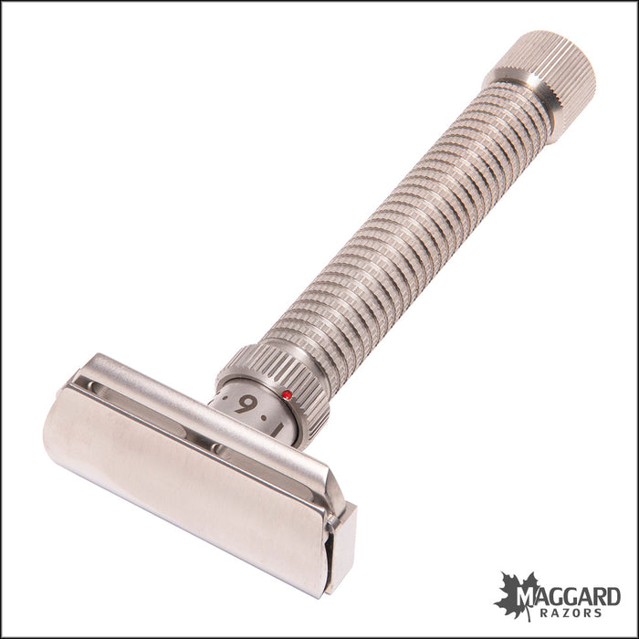 Rex Supply Co. Ambassador XL Adjustable Stainless Steel DE Razor