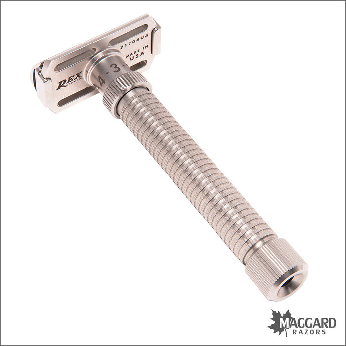 Rex Supply Co. Ambassador XL Adjustable Stainless Steel DE Razor