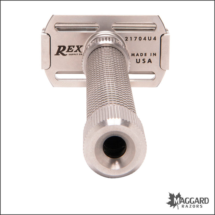 Rex Supply Co. Ambassador XL Adjustable Stainless Steel DE Razor