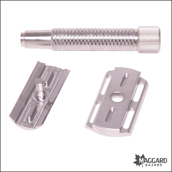 Rex Supply Co. Sentry Stainless Steel Closed Comb, Slant DE Safety Raz ...