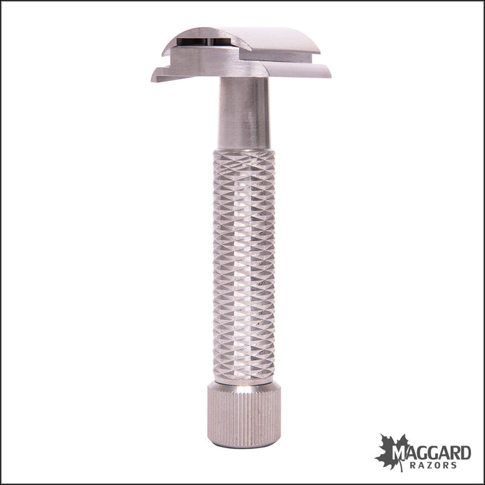 Rex Supply Co. Sentry Stainless Steel Closed Comb, Slant DE Safety Razor