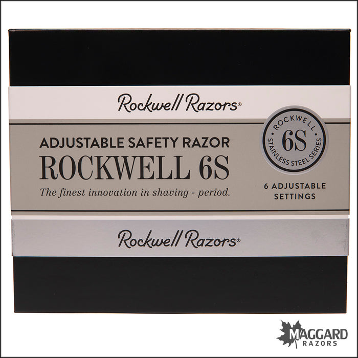 Rockwell Razors 6S Adjustable Stainless Steel DE Safety Razor