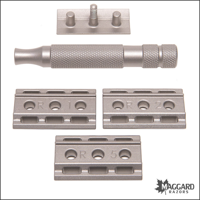 Rockwell Razors 6S Adjustable Stainless Steel DE Safety Razor