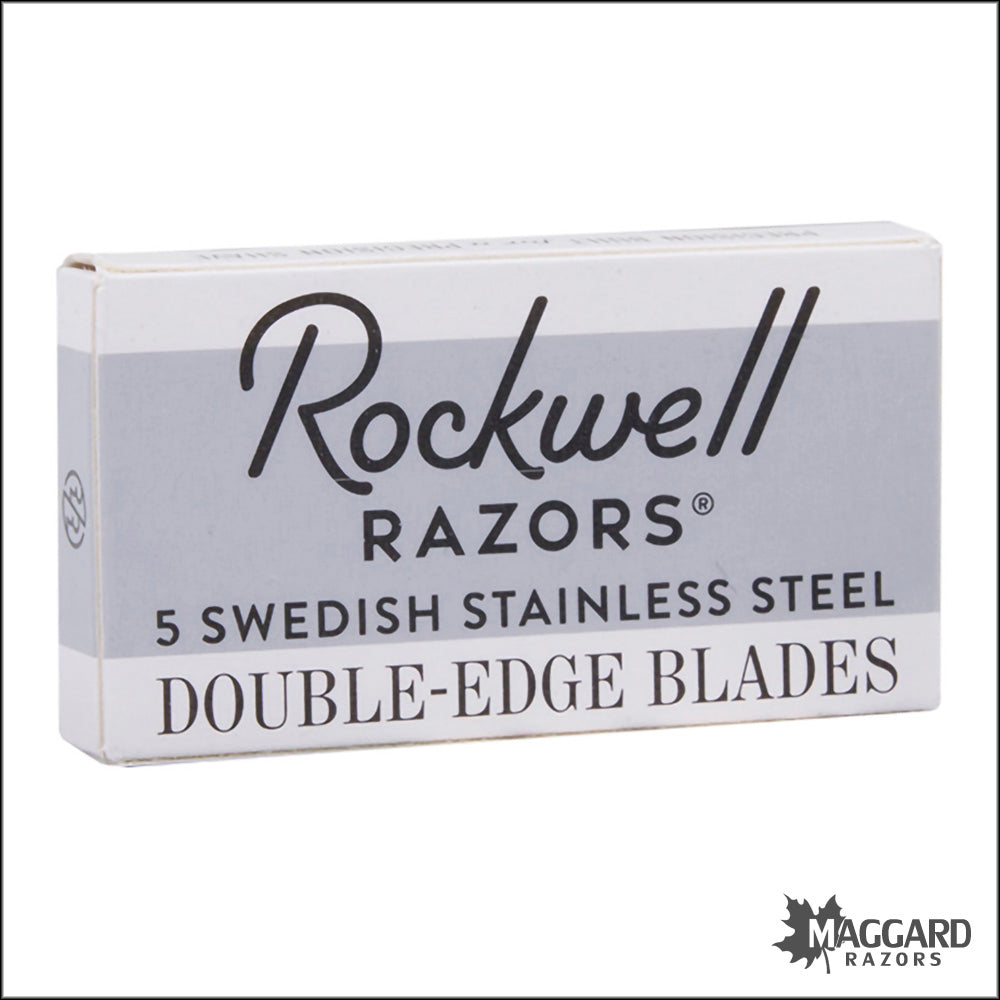 Rockwell Razors Double Edge Blades, 5 blades — Maggard Razors
