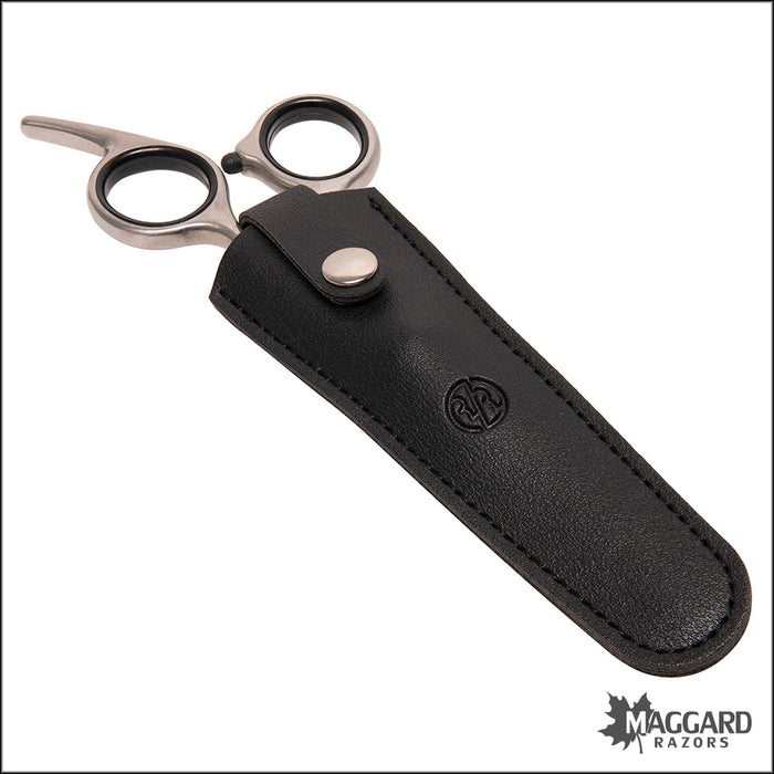 Rockwell Razors Stainless Steel Hair & Beard Scissors with Leather Case