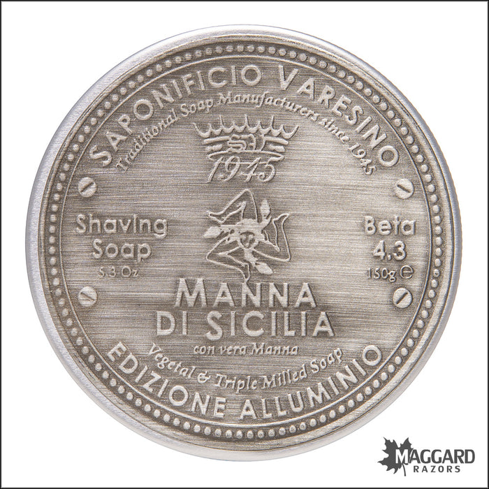 Saponificio Varesino Manna Di Sicilia Shaving Soap, 150g - Special Edition - Beta 4.3