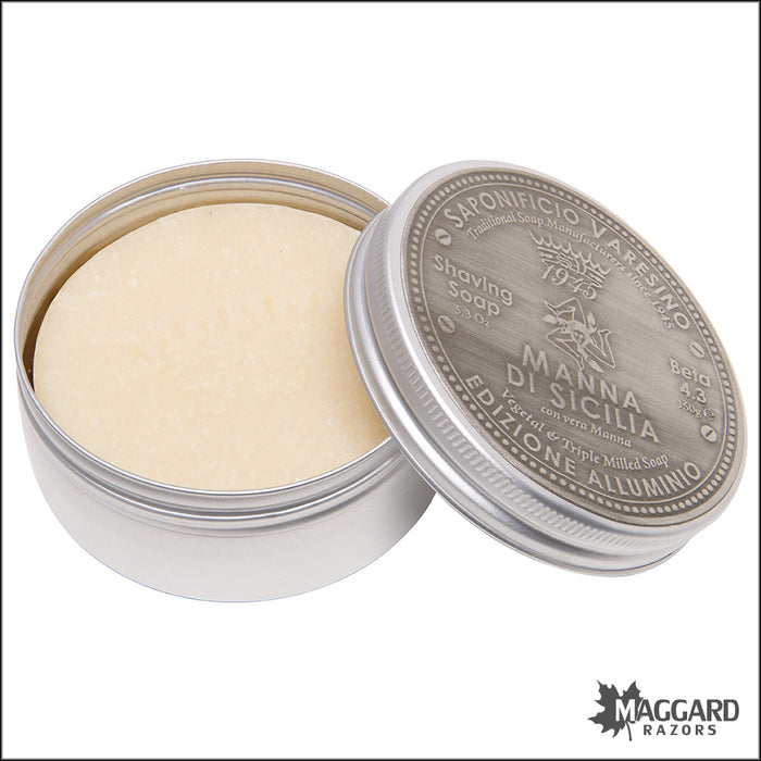 Saponificio Varesino Manna Di Sicilia Shaving Soap, 150g - Special Edition - Beta 4.3