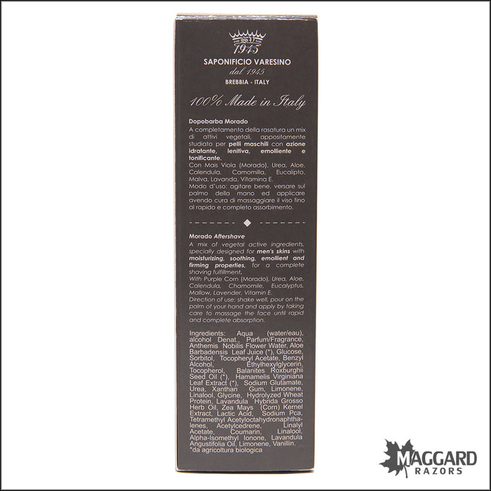 Saponificio Varesino Morado Aftershave Splash, 125ml