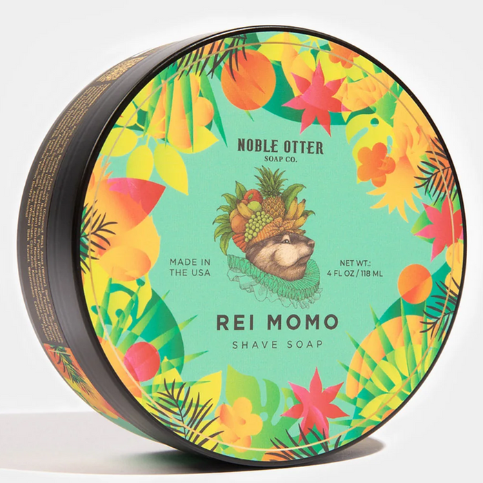 Noble Otter Soap Co. Rei Momo Shaving Soap, 4oz