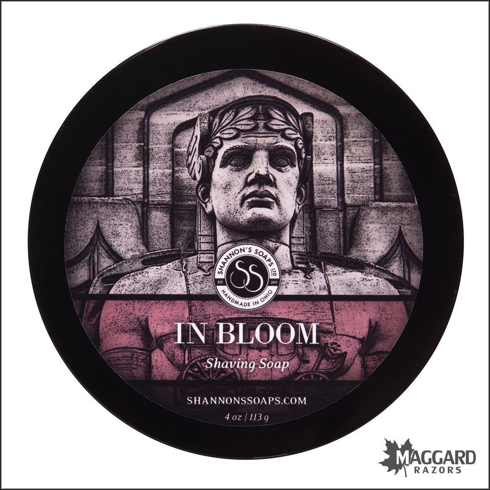 Shannon's Soaps In Bloom Tallow Shaving Soap, 4oz Seasonal Release